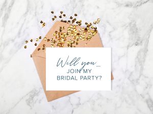 virtual bridesmaid proposal ideas
